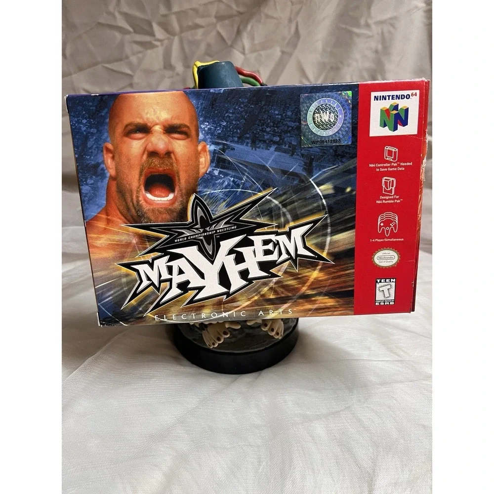 Mayhem N64 Complete CIB With Manuals & Box Tested Working‎